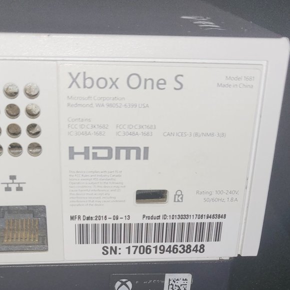 Xbox One S 500G